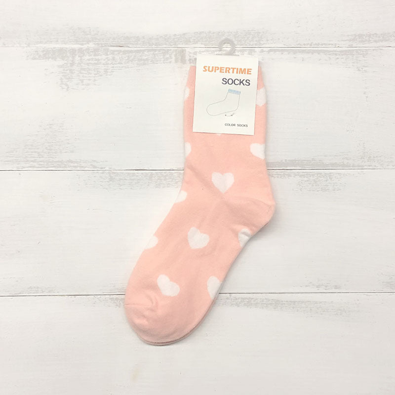 
                  
                    Ladies Cotton Love Stockings Cotton Simple Women s Socks
                  
                