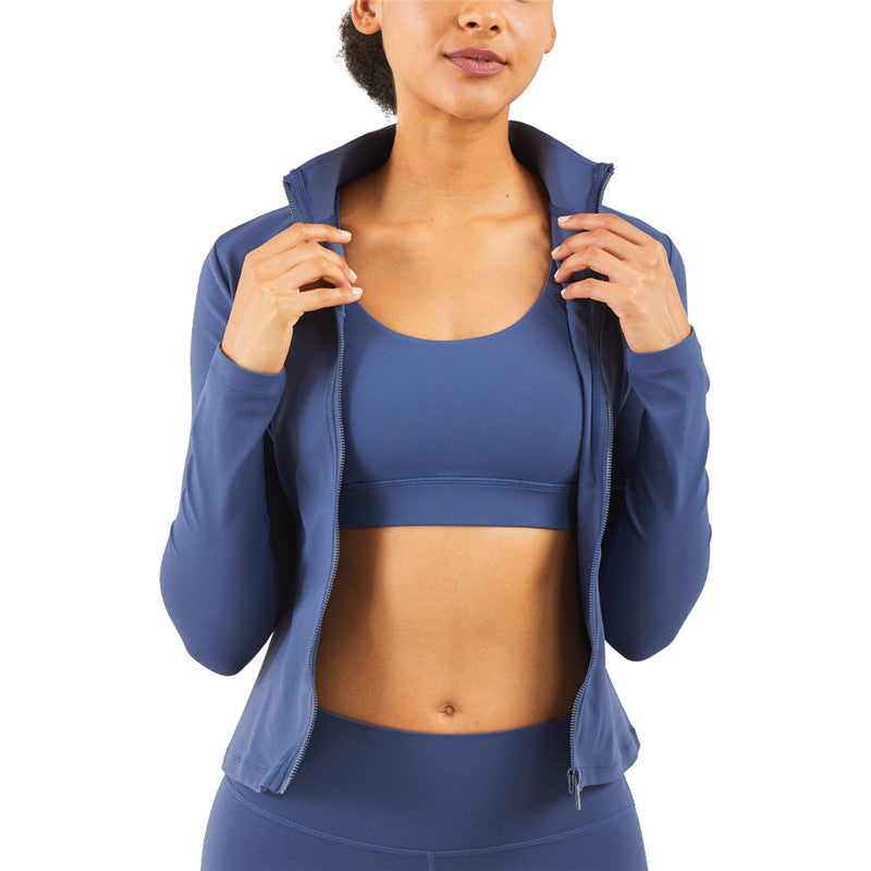 
                  
                    Tight-fitting Running Sports Jacket Slimming Yoga Wear
                  
                