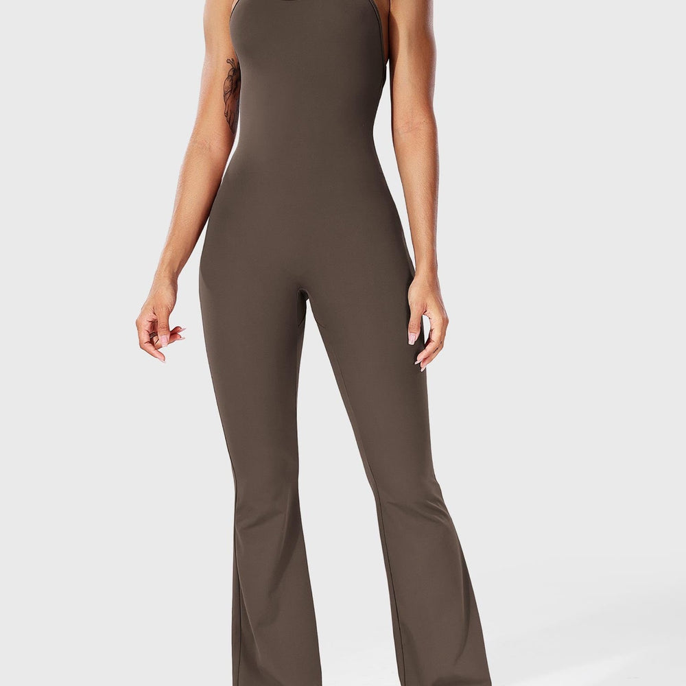 
                  
                    Solid Color Sling Yoga Jumpsuit
                  
                