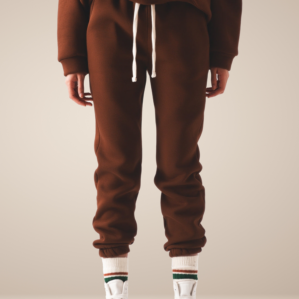 
                  
                    Cotton Jogger in Brown
                  
                