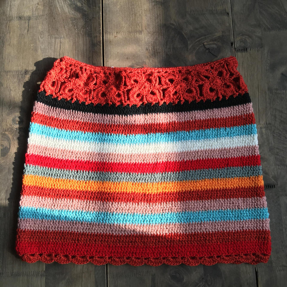 
                  
                    Colorful Hand Crocheting Beach Skirt Sexy Women Summer Vacation Sun Protection Hip Skirt
                  
                