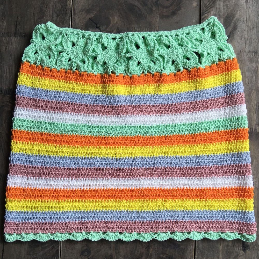 
                  
                    Colorful Hand Crocheting Beach Skirt Sexy Women Summer Vacation Sun Protection Hip Skirt
                  
                