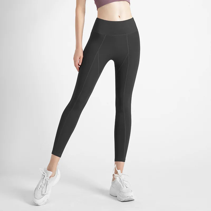 
                  
                    Sean Tsing® Gym Yoga Leggings Seamless Women Running Pilates Workout Sportswear Fitness Pants High Waist Bottoms with Pocket
                  
                