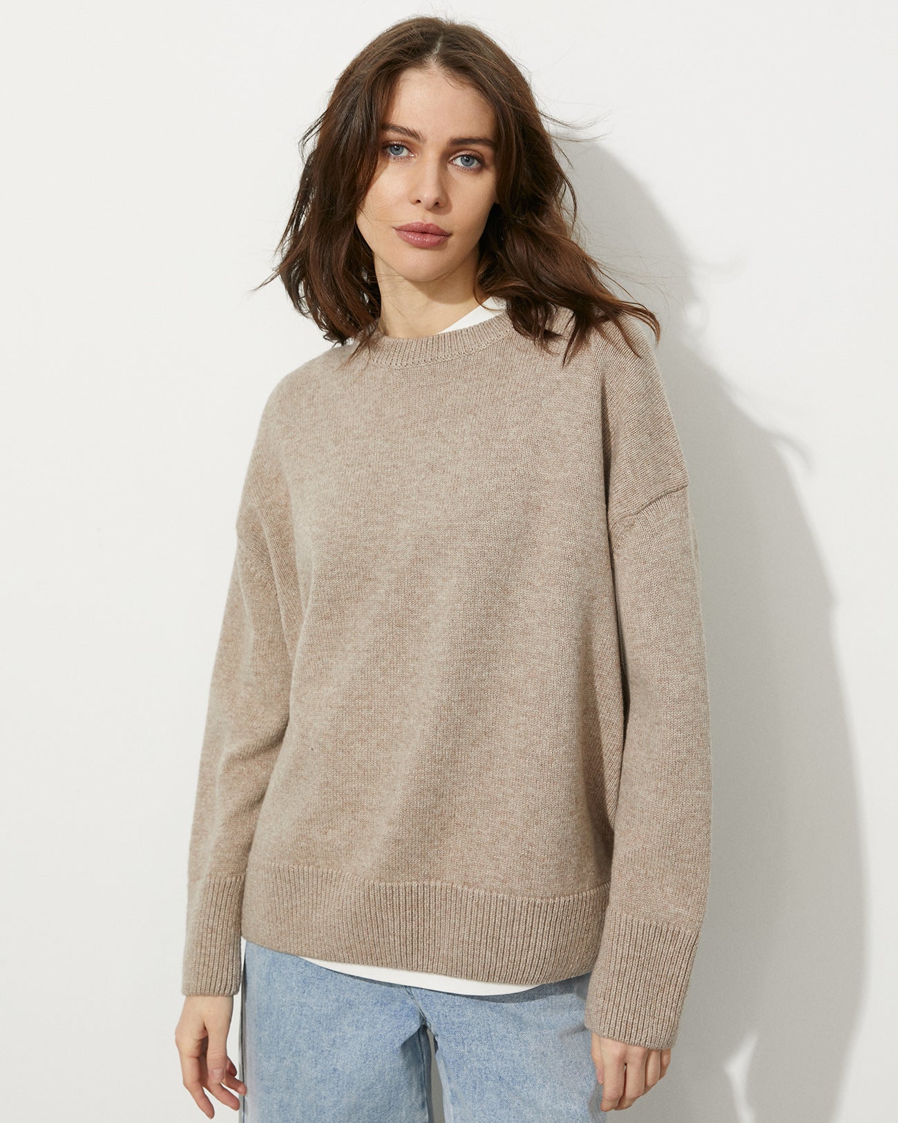 
                  
                    Russian Sweater Autumn Winter Round Neck Pullover Loose Sweater for Women
                  
                
