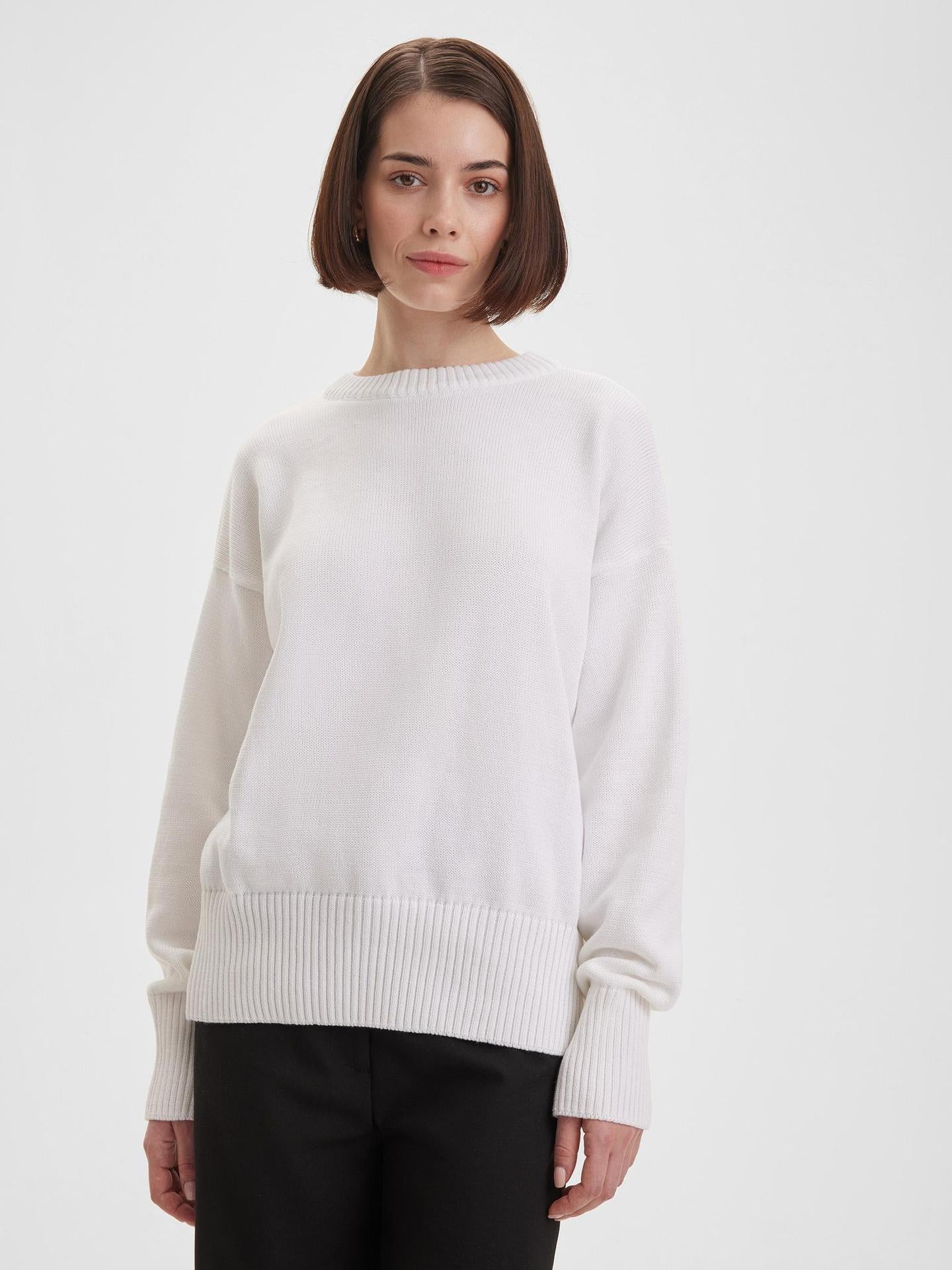 
                  
                    Autumn Winter Sweaters Russia Women Clothing Sweater Round Neck Loose
                  
                