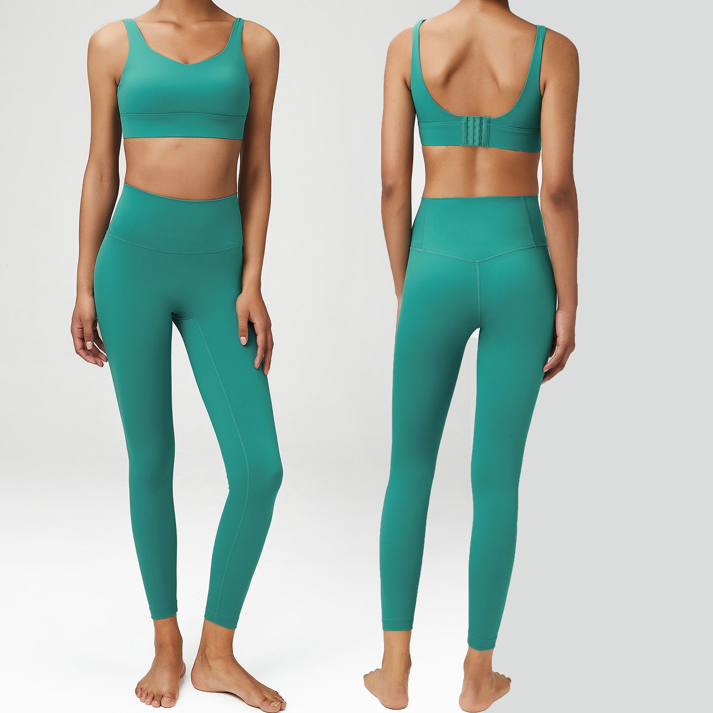 
                  
                    Lycra Yoga Suit Women Sports Fitness Clothes Two Piece Suit
                  
                