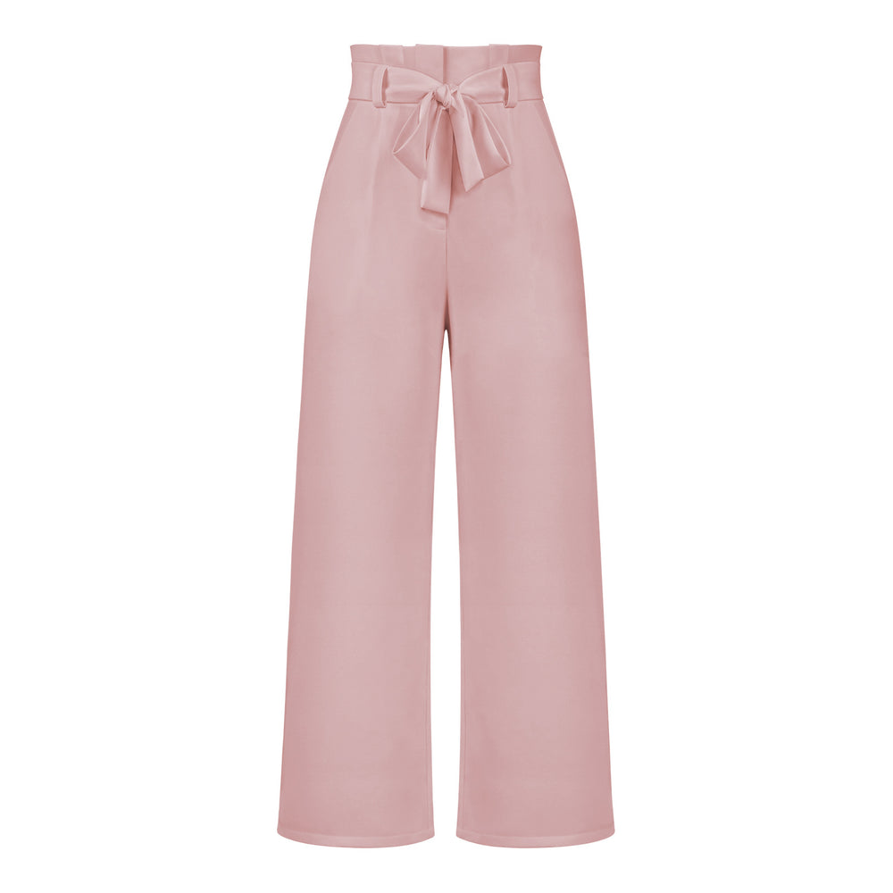 
                  
                    Fashion Workwear Women Dress Work Pant Casual All Matching Wide Leg Trousers Belt Commuting Pants Summer
                  
                