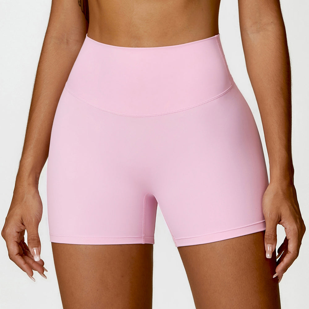 
                  
                    Brushed High Waist Yoga Shorts Belly Contracting Peach Hip Raise Running Fitness Pants Slim Fit Sports Shorts
                  
                