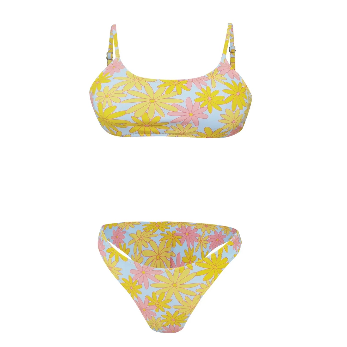 
                  
                    Micro Bikinis Set Women Floral Print Push Up Bra Bikini Set Two Piece Swimsuits Swimwear Low Waist Thong Swimming Beachwear Ropa
                  
                