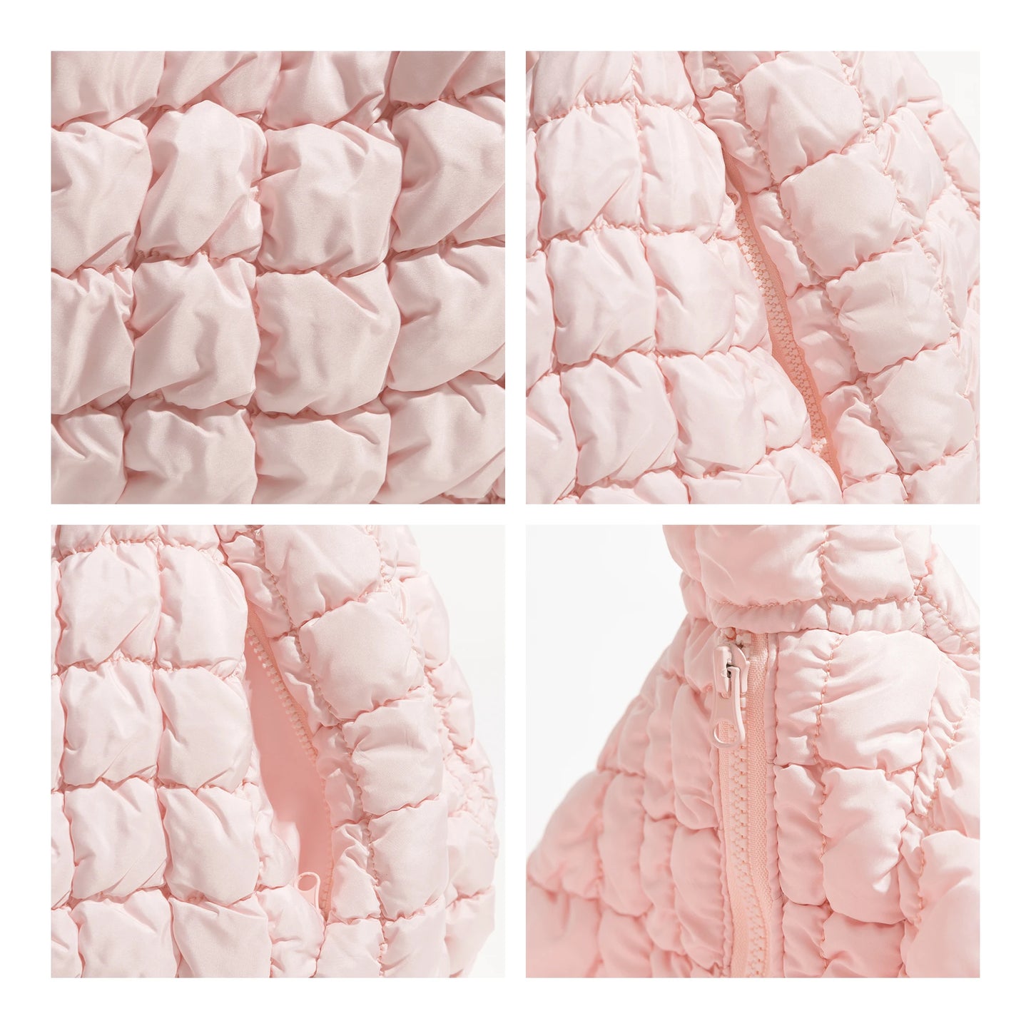 
                  
                    MABULA Girl's Big Crossbody Quilted Puffer Bag 2023 korean Solid Cotton Padded Sling Hobo Purse Simple Brand Shoulder Handbag
                  
                