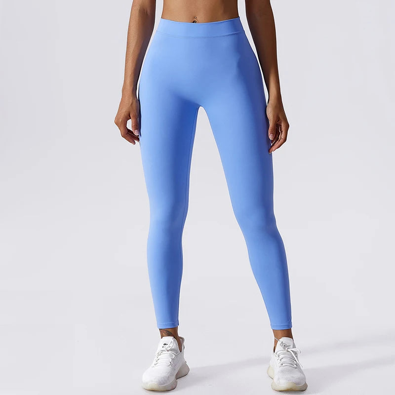 
                  
                    Sean Tsing® Workout Leggings Women Buttom Lift Shirring Breathable Peach Pants Athletic Pilates Yoga Running Riding Trousers
                  
                