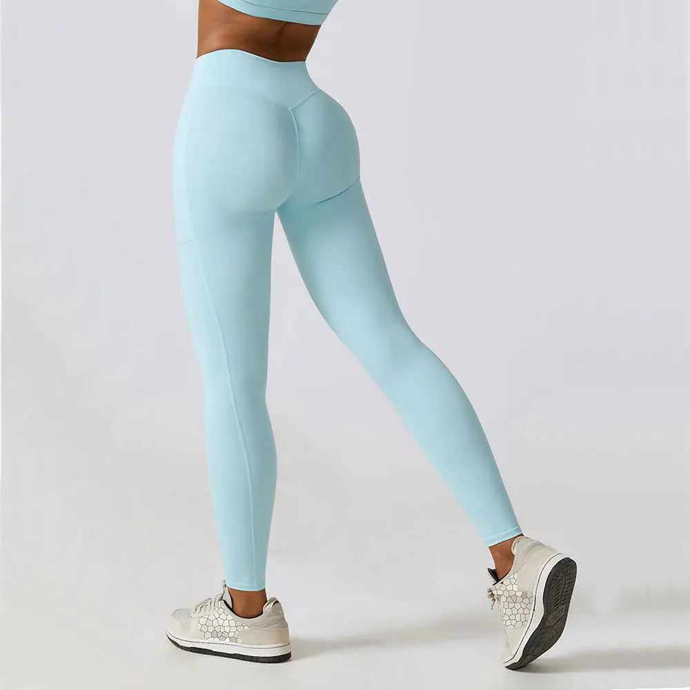 
                  
                    Seamless Scrunch Butt Yoga Pants Sport Leggings Women High Waist Push Up Woman Tights Fitness Ribbed Workout Leggin Gym Clothing
                  
                