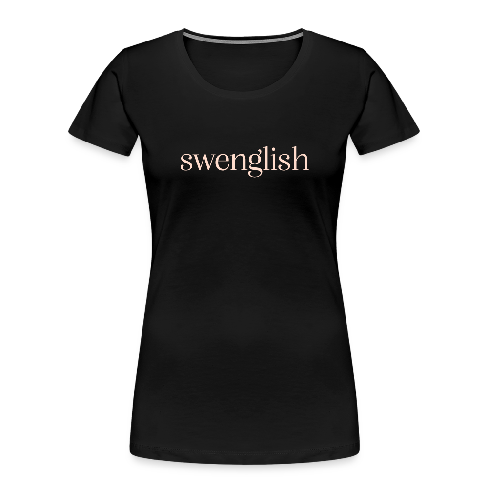 Women’s Premium Organic T-Shirt - black