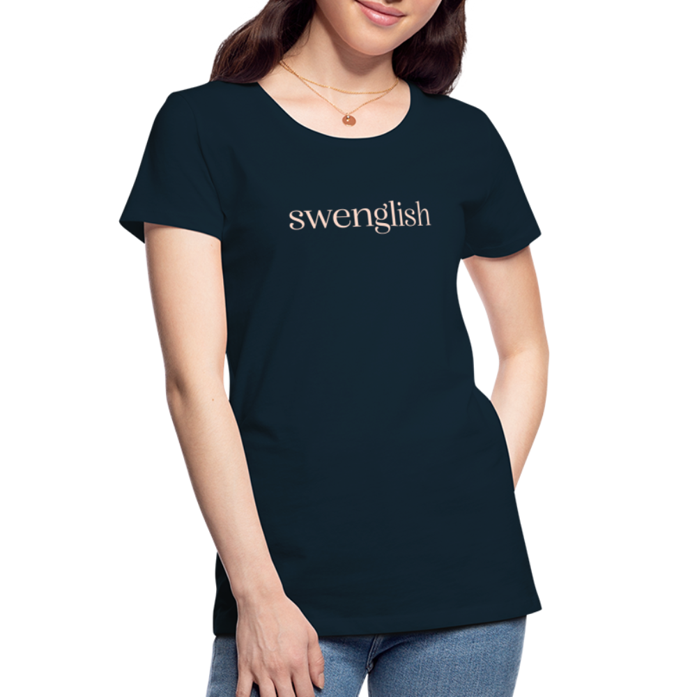 
                  
                    Women’s Premium Organic T-Shirt - deep navy
                  
                