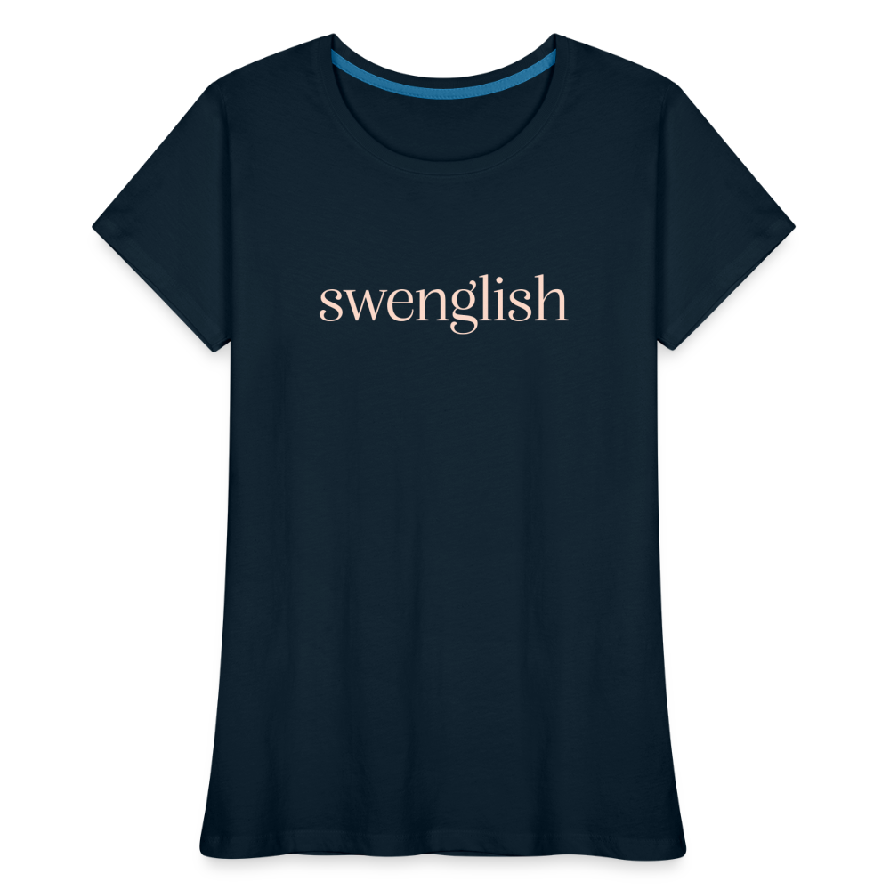 
                  
                    Women’s Premium Organic T-Shirt - deep navy
                  
                