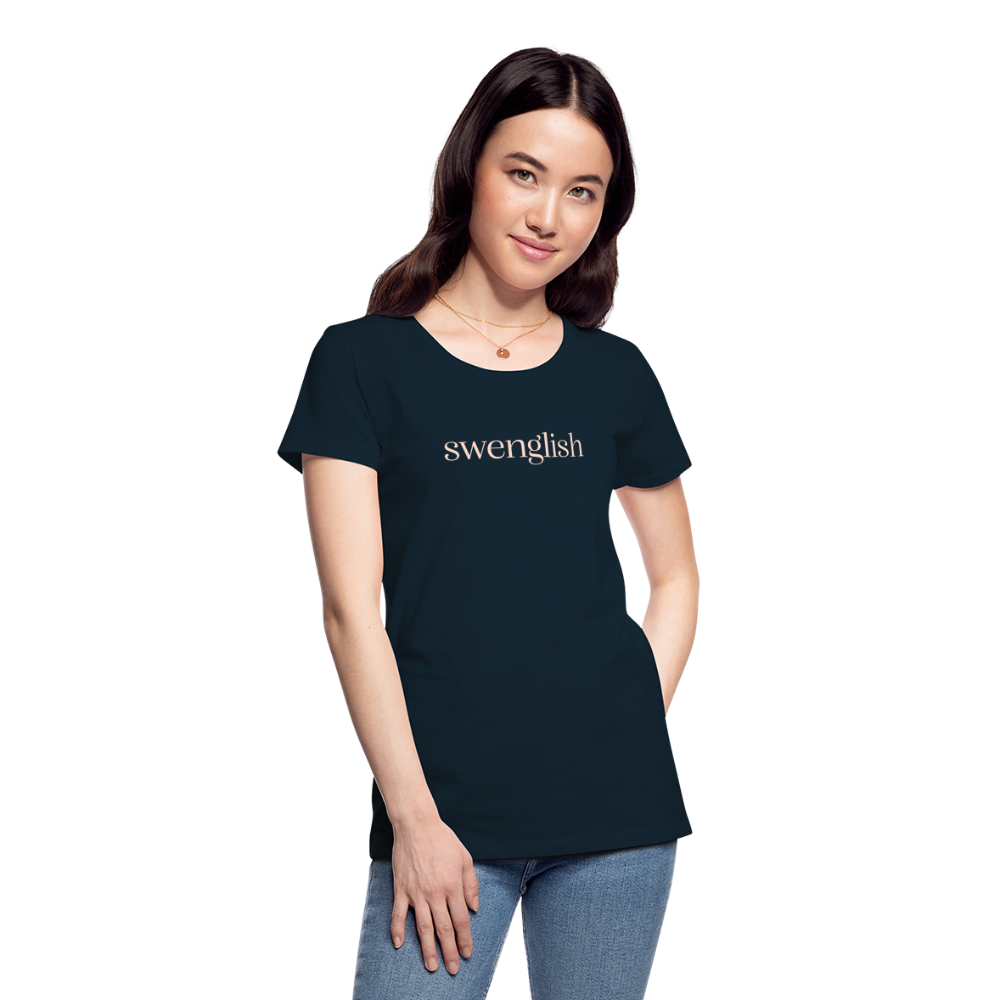 
                  
                    Women’s Premium Organic T-Shirt - deep navy
                  
                