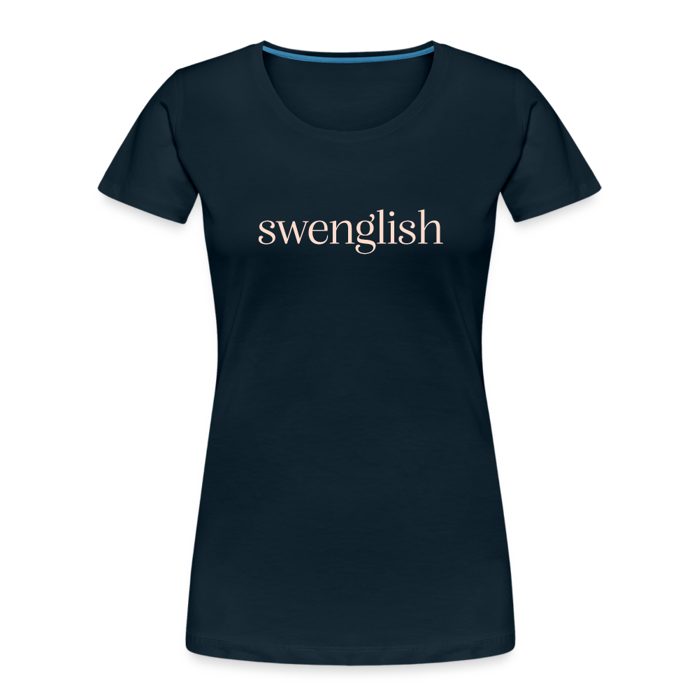 
                  
                    Women’s Premium Organic T-Shirt - deep navy
                  
                