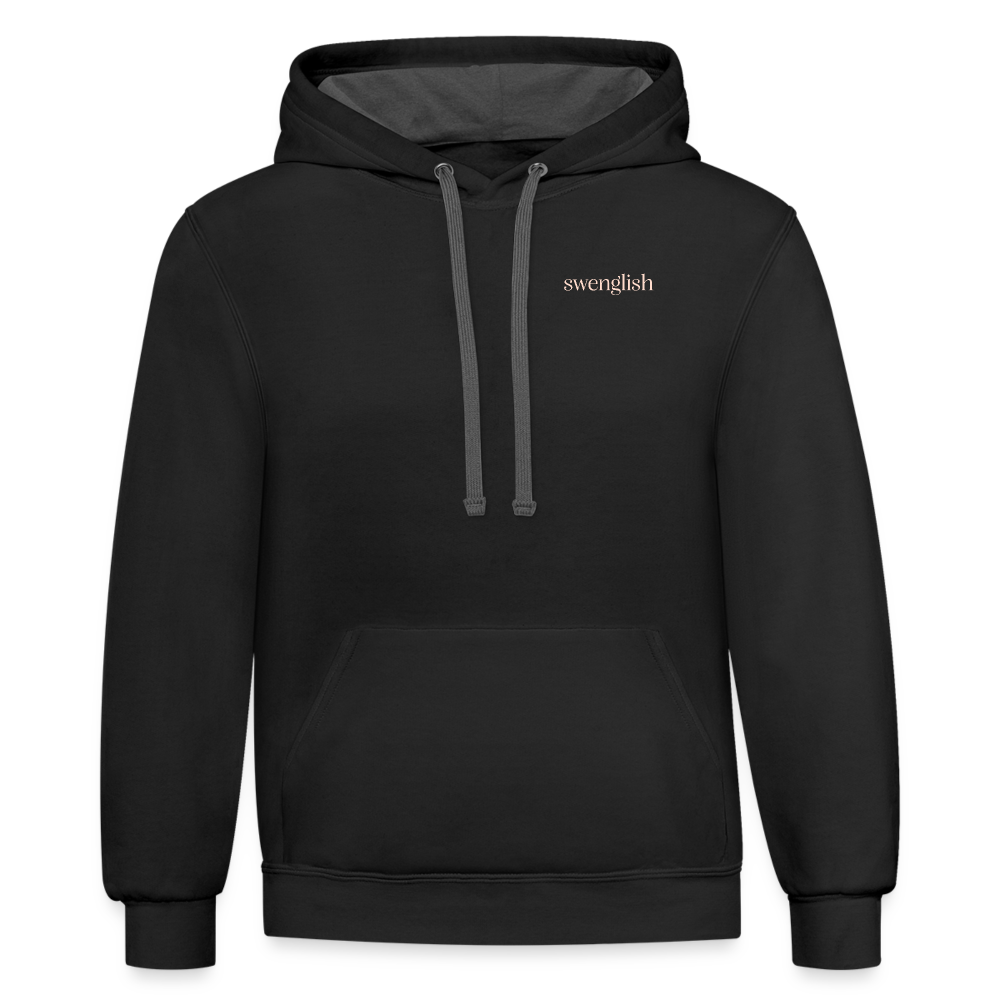 
                  
                    Contrast Hoodie - black/asphalt
                  
                