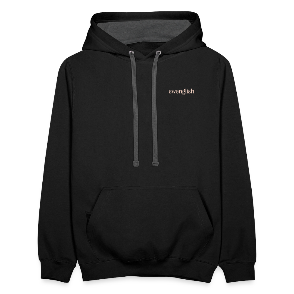 
                  
                    Contrast Hoodie - black/asphalt
                  
                