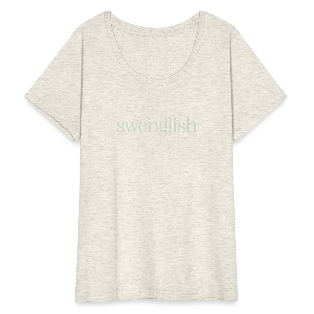 
                  
                    Women’s Curvy T-Shirt - heather oatmeal
                  
                