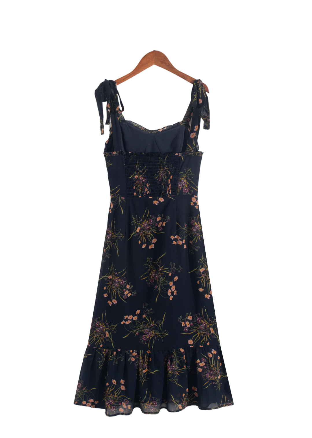 
                  
                    Black Camisole Floral Dress Temperamental Fairy Sweet French Midi Dress
                  
                