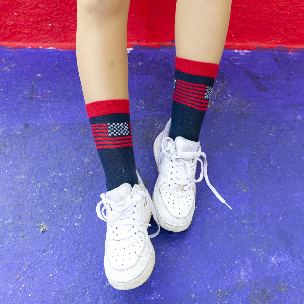 
                  
                    Women's Usa Flag Socks
                  
                