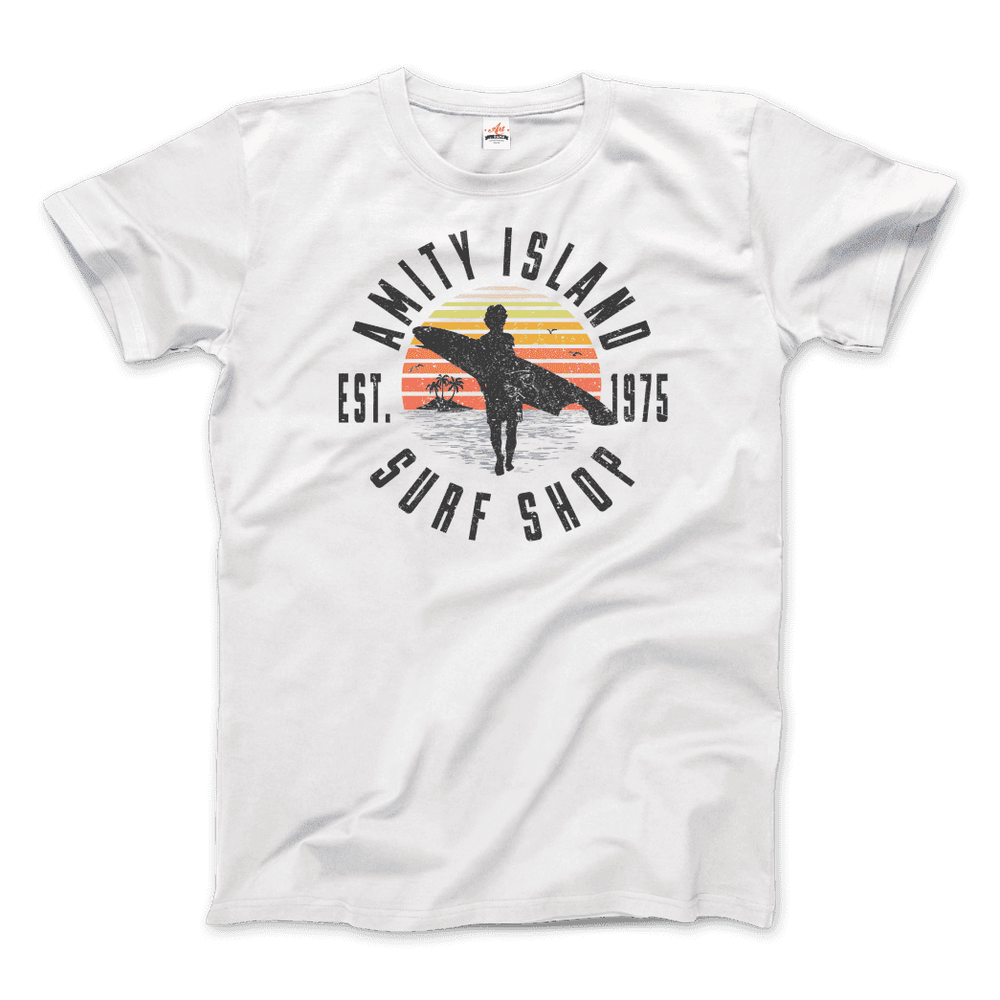 
                  
                    Amity Island Surf Shop, Jaws T-Shirt
                  
                