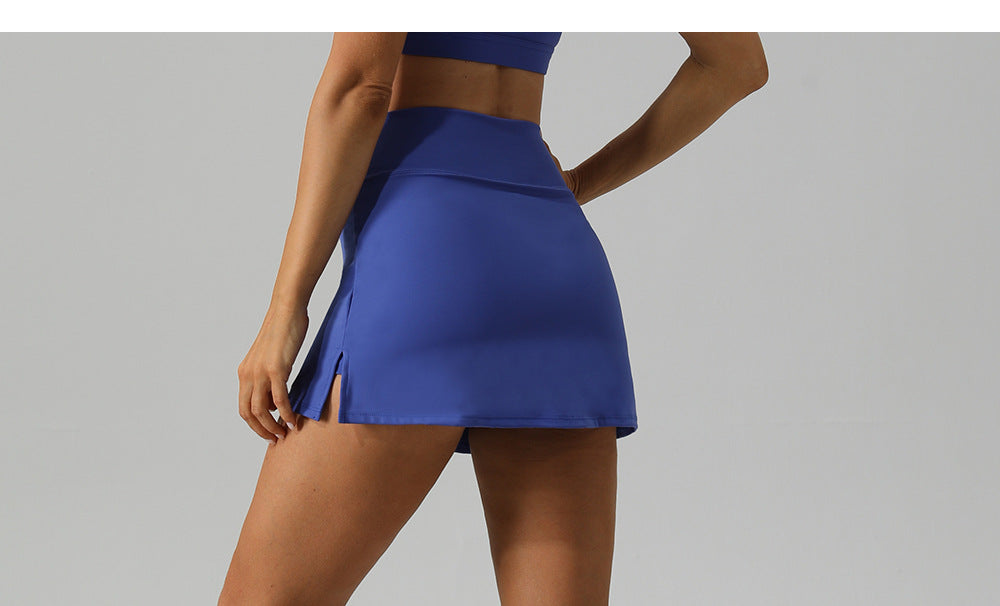 
                  
                    Spring Summer Slim Fit Yoga Skirts Breathable Mini Skirt Running Fitness Tennis Skirt Exposure Exercise Skirt
                  
                