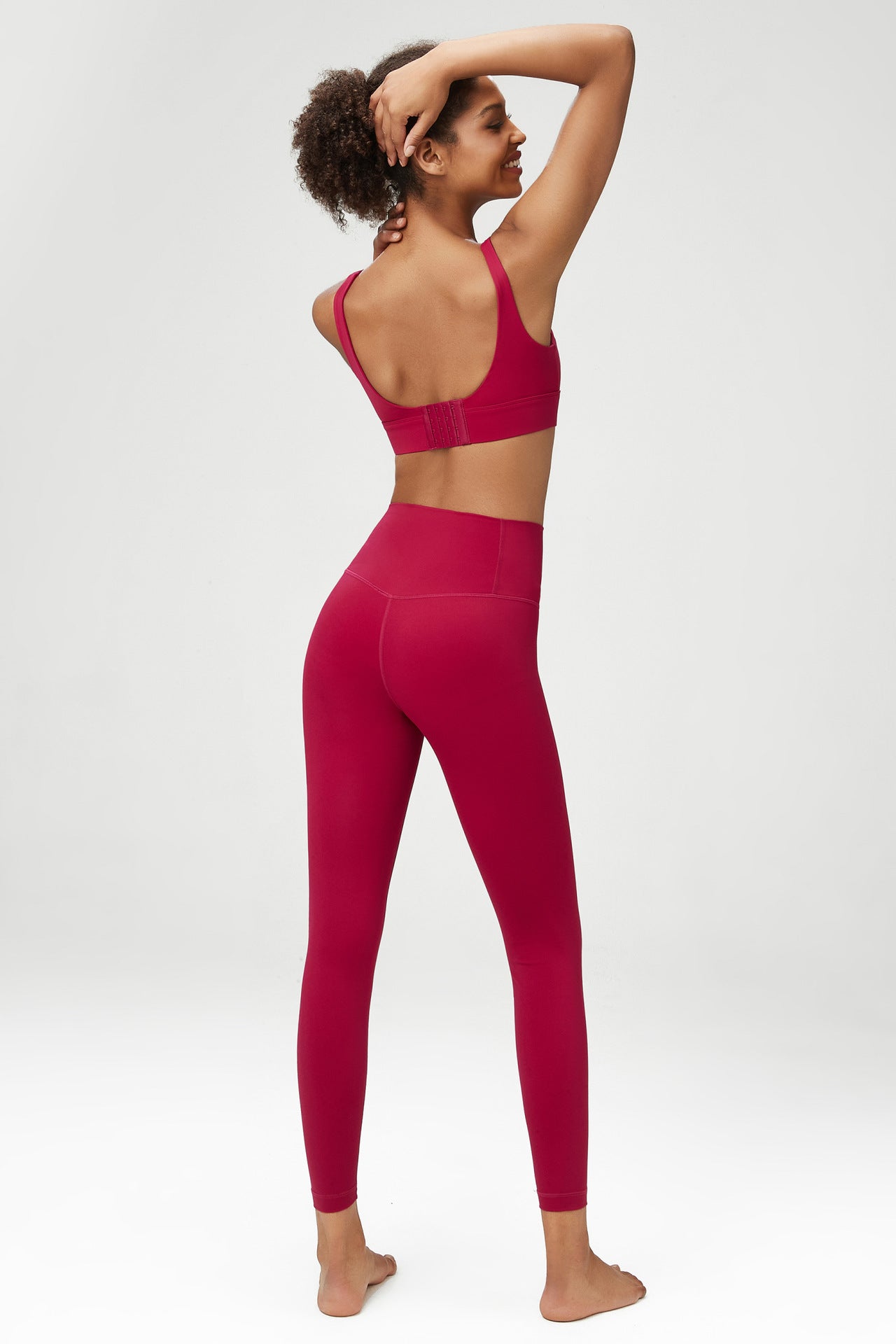 
                  
                    Lycra Yoga Suit Women Sports Fitness Clothes Two Piece Suit
                  
                