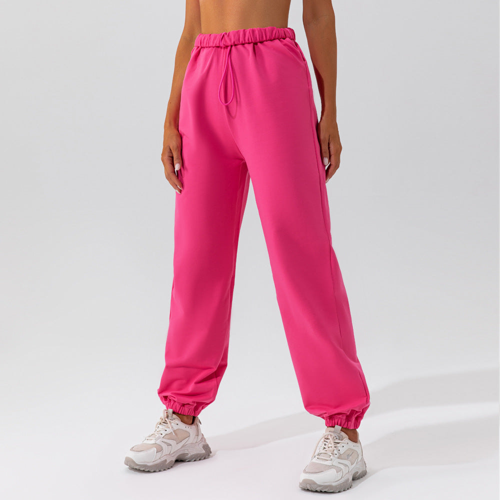 
                  
                    Spring Summer Girdle Loose Track Sweatpants Women Outdoor Dance Casual Trousers Office All Matching Straight Sweatpants Women
                  
                