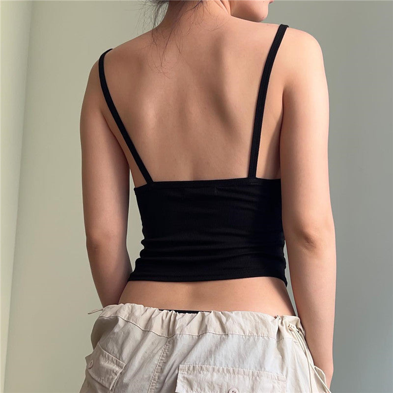 
                  
                    Spring Popular Sexy Short Slim Sleeveless Camisole
                  
                