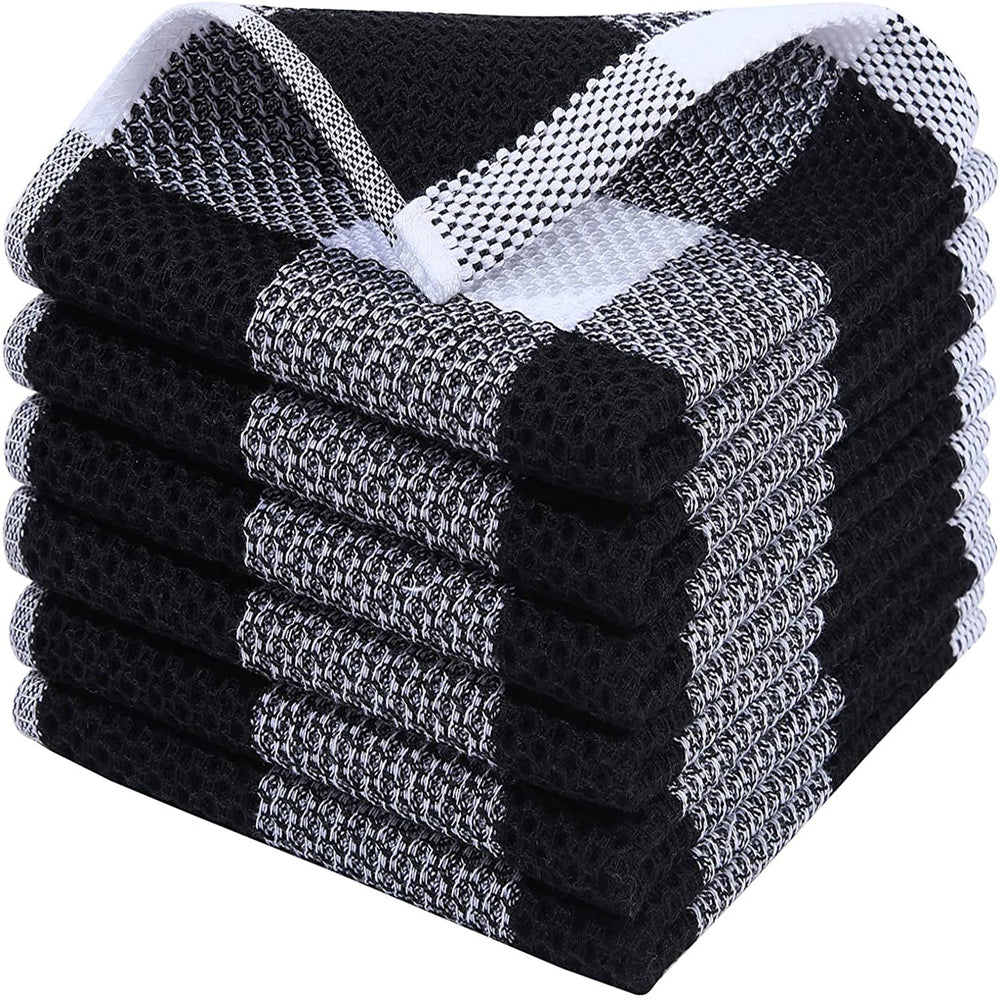 
                  
                    2Pcs 34*34cm Cotton Dishcloth Honeycomb Towel Ultra Soft Absorbent Hand Towel Wash Cloth Household Kitchen Cleaning Cloth Tool
                  
                