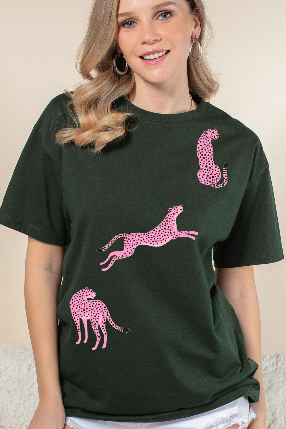 
                  
                    Pink Cheetahs Graphic Tees
                  
                