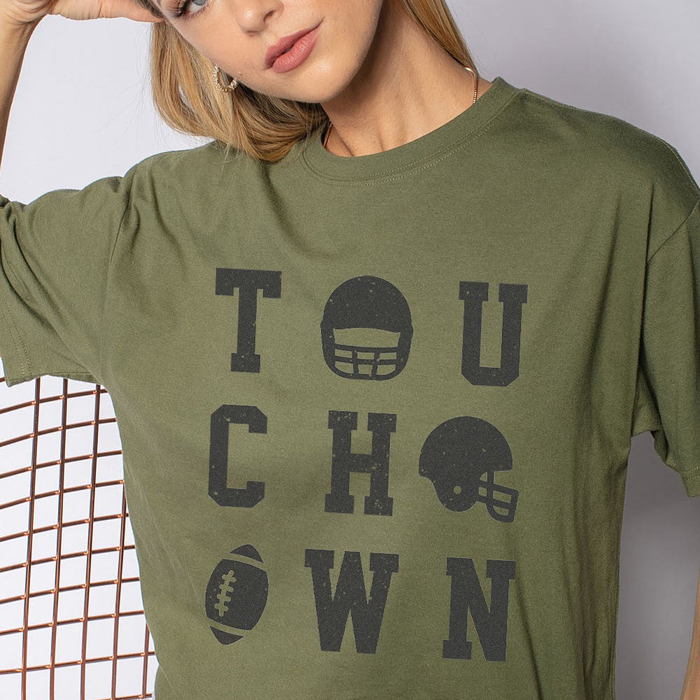 
                  
                    Touch Down Game Day Graphic Tees
                  
                