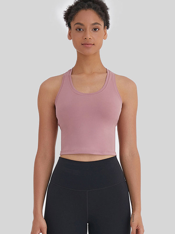 
                  
                    New tight-fitting, high-elastic and beautiful back sports, leisure and versatile yoga vest
                  
                