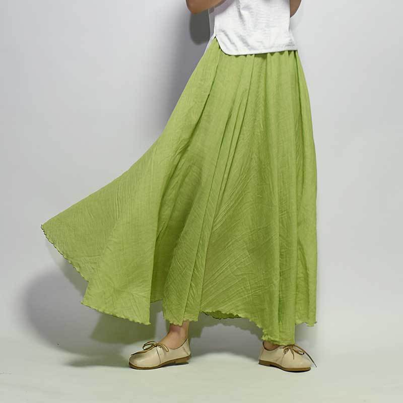 
                  
                    K&F Women's Cotton And Linen Long SkirtsK&F
                  
                